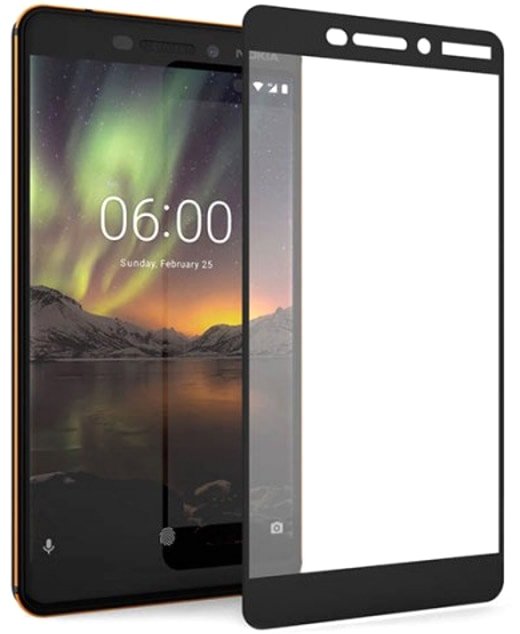 

Защитное стекло KST Full glue для Nokia 6.1 (2018) (черное)
