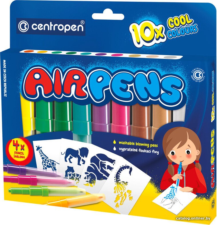 Фломастеры Centropen Cool 6 1500 1005 (10 шт)