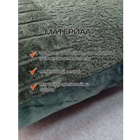 Чехол на подушку Matex Tufted Velvet ALEX-51 (темно-зеленый)