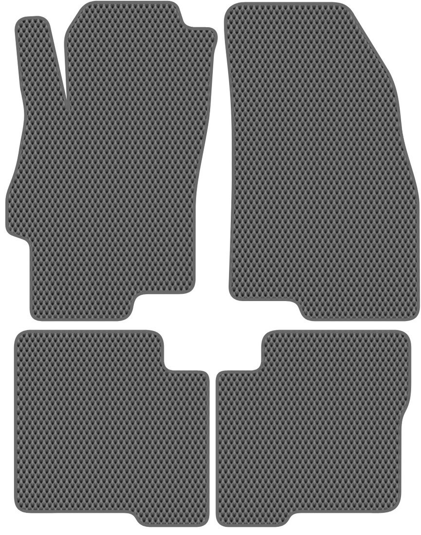 

Комплект ковриков для авто Alicosta Fiat Linea (седан) 2007 - 2012 (серый, ромб)