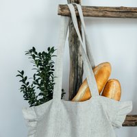 Сумка шоппер ОМурМебель Серый рюши