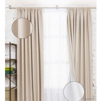 Комплект штор Модный текстиль 112MT391001 2.5x2 (жемчужный)