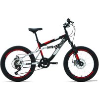 Детский велосипед Altair MTB FS 20 disc 2021 (черный)