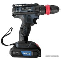 Дрель-шуруповерт WATT WAS-21Li-3 1.021.030.23 (с 2-мя АКБ, кейс)