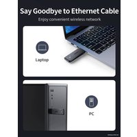 Wi-Fi адаптер Ugreen AC1300 50340