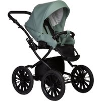 Универсальная коляска Indigo Mio ECO Plus 14" (2 в 1, 03/шалфей кожа)