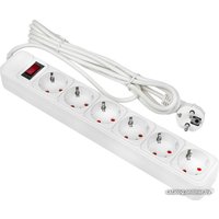 Сетевой фильтр EKF PROxima Блокбастер UFP10-375-6-03 (3 м, белый)