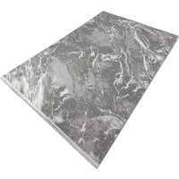 Ковер для жилой комнаты Radjab Carpet Афина Прямоугольник 9012A 12858RK (0.8x1.5, Grey/Grey)