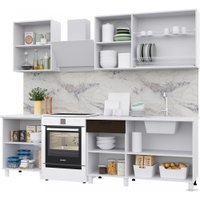 Готовая кухня Горизонт Trend 1900 (мрамор арктик/бетон грей) в Гомеле