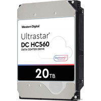 Жесткий диск WD Ultrastar DC HC560 20TB WUH722020ALE6L4