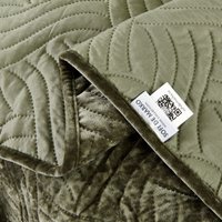 Набор текстиля для спальни Sofi De MarkO Деварта 240x260 Пок-Дв-240x260о (олива)