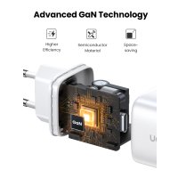 Сетевое зарядное Ugreen CD294 15327 (белый)