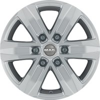 Литые диски MAK Stone 6 16x6.5" 6x130мм DIA 84.1мм ET 54мм Silver