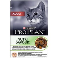 Пресервы Pro Plan Nutrisavour Adult с ягненком в желе 85 г