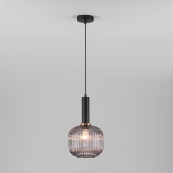 Подвесная люстра Евросвет Bravo 50182/1 (Дымчатый)