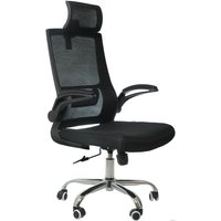 Офисное кресло SitUp Vista Black Chrome (черный)