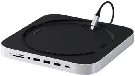 Док-станция Satechi Stand & Hub For Mac Mini / Studio With NVMe SSD Enclosure ST-GMMSHS