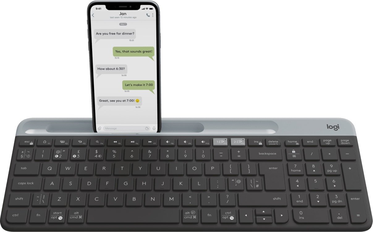 

Клавиатура Logitech K580 Slim 920-009275 (графитовый)