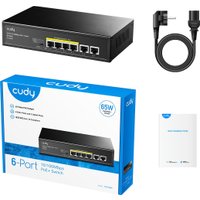 Неуправляемый коммутатор Cudy FS1006P 2.0