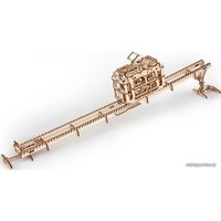 3Д-пазл Ugears Трамвай с рельсами