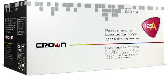 

Картридж CrownMicro CE 320 A (аналог HP CE320A)