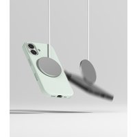 Чехол для телефона Ringke Silicone Magnetic для iPhone 17 (Soft Mint)