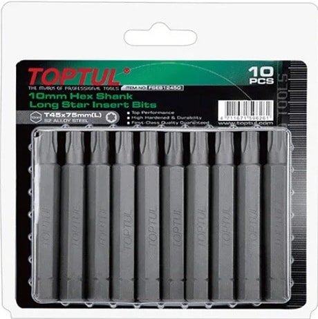 

Набор бит Toptul FSEB1225G (10 предметов)