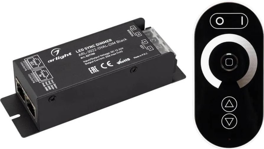 

Диммер RGBW Arlight ARL-3022-Oval-Dim Black 027150