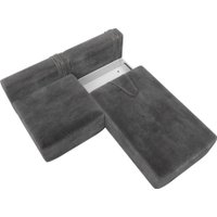 Угловой диван Лига диванов Лига-060 НПБ угол универсальный 129496 (велюр Tower 10 серый)