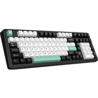 Клавиатура Ajazz AK980 V2 (черный/белый/бирюзовый, Ajazz Flying Fish)