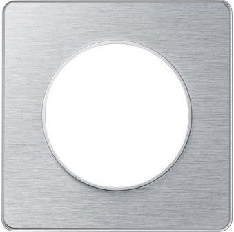 

Рамка Schneider Electric Odace S53P802 (алюминий)
