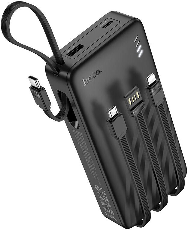 

Внешний аккумулятор Hoco J146A Night tide 20000mAh (черный)