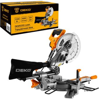 Торцовочная пила Deko DKMS255 Laser 084-1029
