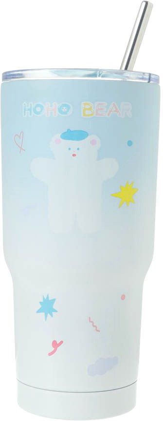 

Бутылка для воды Miniso HoHo Bear Summer Sparkling Ice Series 5555