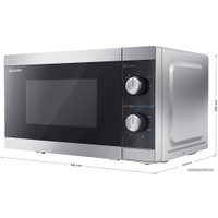 Микроволновая печь Sharp YC-MS01E-S