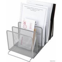 Лоток для бумаг BRAUBERG Germanium 237969 (серебристый)