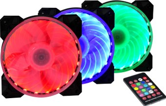 Комплект вентиляторов для корпуса Spire Magic Lantern X2-12025S1L6-RGB-LED