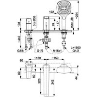Смеситель KFA Malaga 452521061