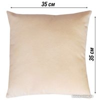 Декоративная подушка Lanatex 0344 22247 (35x35x14см, сливочный)
