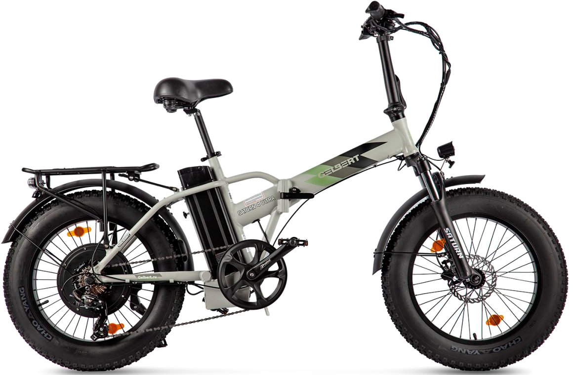 

Электровелосипед Gelbert Saturn 4 ULTRA (серый)
