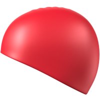 Шапочка для плавания Mad Wave Standart Cap Silicone (красный)