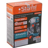 Гайковерт Sturm CD20350BL (без АКБ)