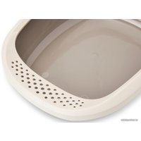 Туалет-лоток Savic Gizmo Large (мокка-гранит/зеленый)