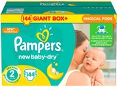 Pampers New Baby-Dry 2 Mini (144 шт)