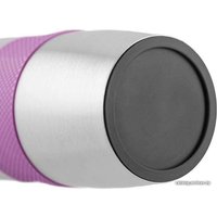 Термокружка 21vek SVM-2012 360мл (серебристый/фиолетовый)