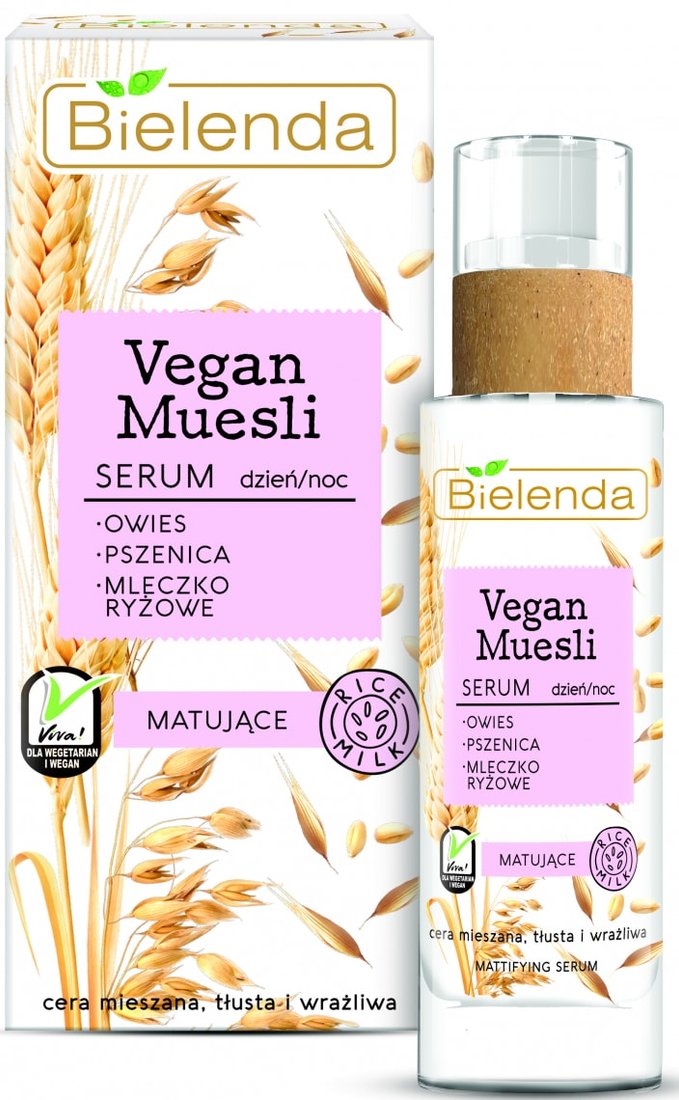 

Bielenda Сыворотка Vegan Muesli матир. пшеница+овес+рисовое молоко 30 мл