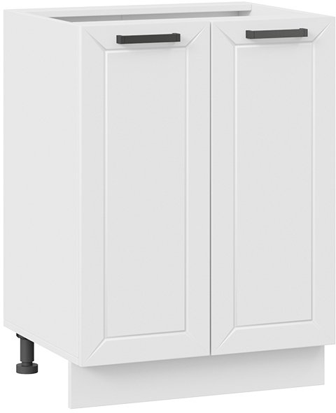 

Шкаф напольный Трия Лорас 1Н6 (белый/холст белый)