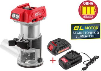 Кромочно-петельный фрезер Wortex CMM 1835 CMM183502629A1 (с 1-им АКБ)