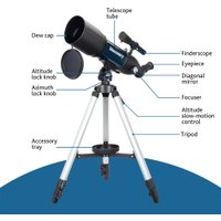 Телескоп Levenhuk Discovery Sky Trip ST80 с книгой