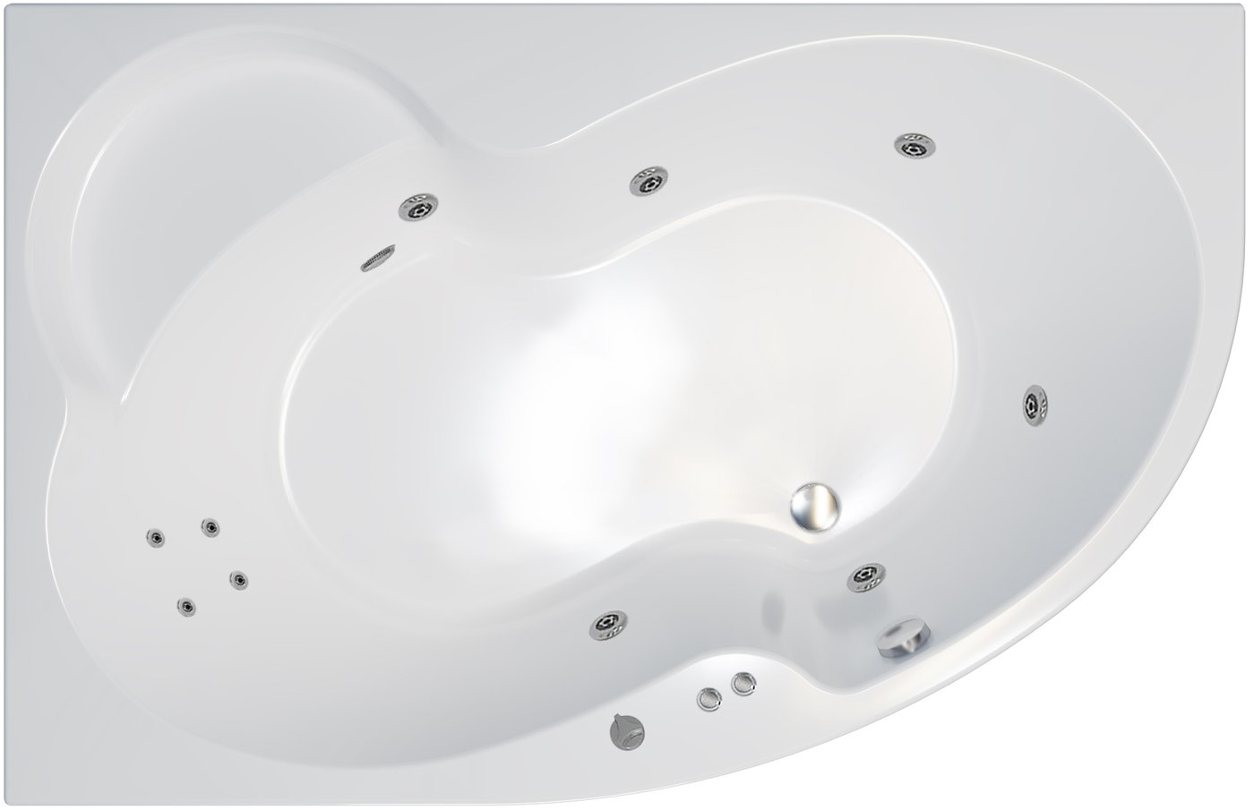 

Ванна Triton Мари гидромассажная 170х110L Стандарт